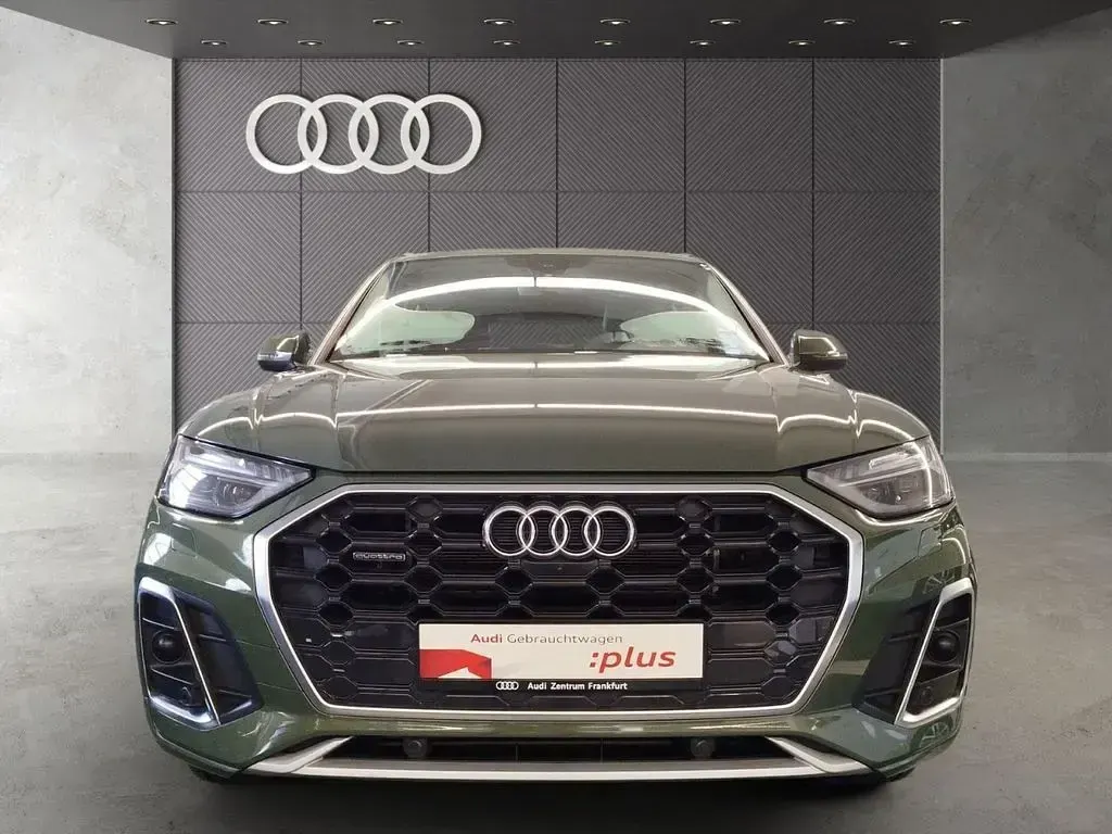 Gebraucht Audi Q5 S-Line 367 PS (269 kW) 2022 Distriktgrün metallic SUV