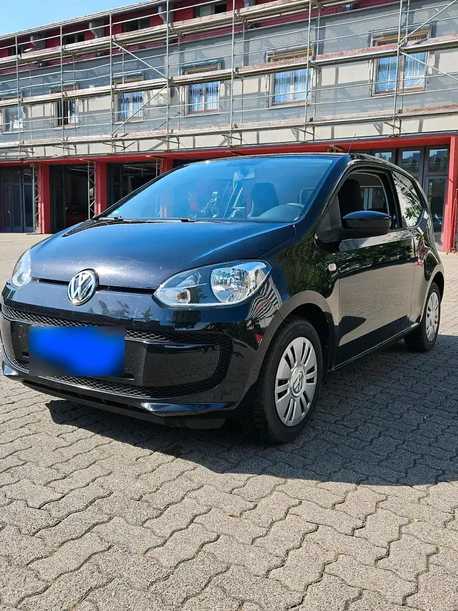 Gebraucht VW up! move up! 60 PS (44 kW) 2011 Schwarz Kleinwagen