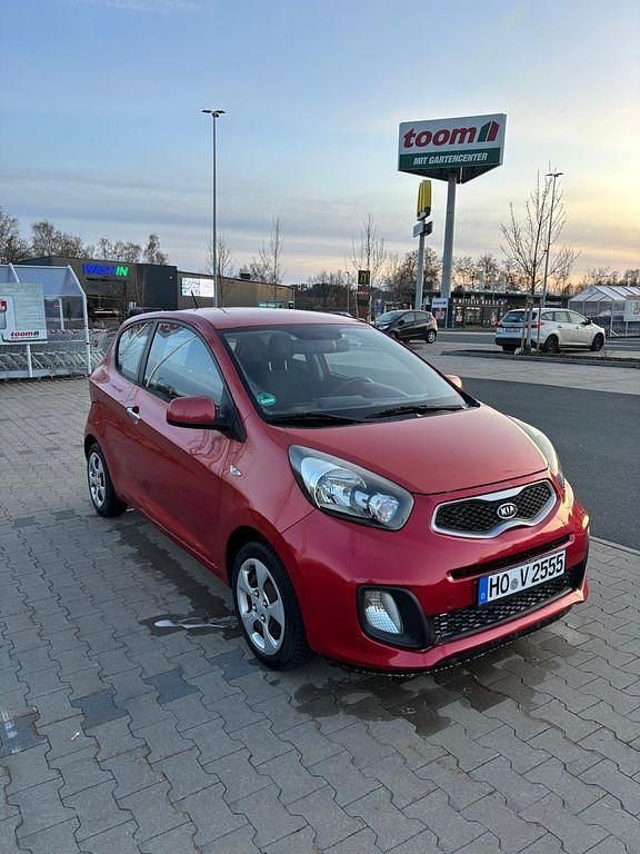 Gebraucht Kia Picanto 69 PS (50 kW) 2011 Rot Kleinwagen