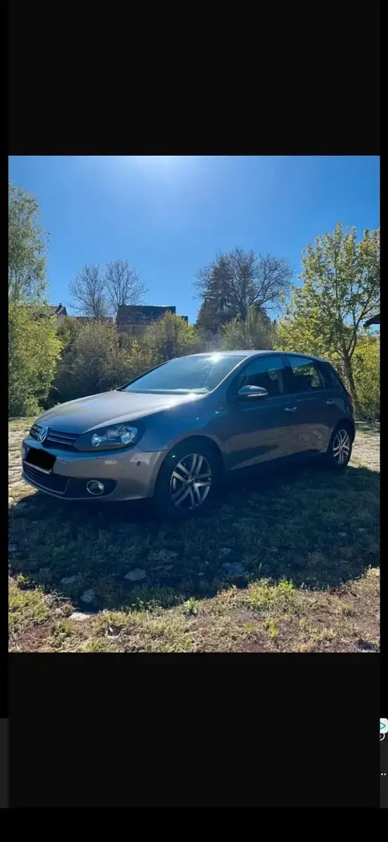 Gebraucht VW Golf VI 125 PS (91 kW) 2009 Grau Kleinwagen