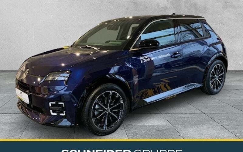 Blau Gebraucht 2024 Renault R5 Iconic Kleinwagen | 30.990 € (Fairer Preis) - Bild 1/4