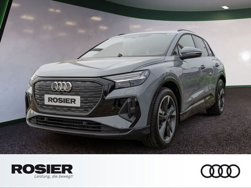 Grau Neu 2025 Audi Q4 e-tron Sport SUV | 69.910 € - Bild 1/4