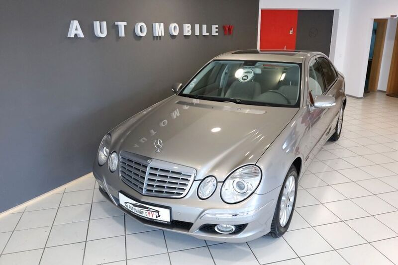 Silber Gebraucht 2007 Mercedes E350 Elegance Limousine | 11.500 € (Fairer Preis) - Bild 1/4