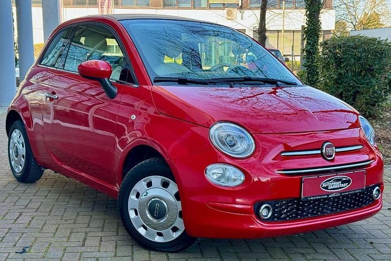 Rot Gebraucht 2017 Fiat 500C Lounge Cabrio | 11.999 € (Fairer Preis) - Bild 1/4
