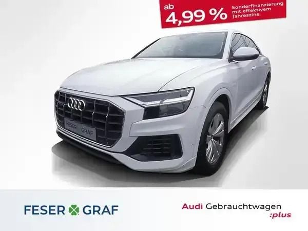 Carraraweiß Gebraucht 2021 Audi Q8 Ambiente SUV | 53.980 € (Superpreis) - Bild 1/4