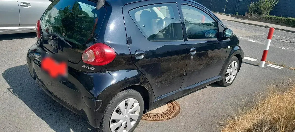 Gebraucht Toyota Aygo 2009 Schwarz Kleinwagen