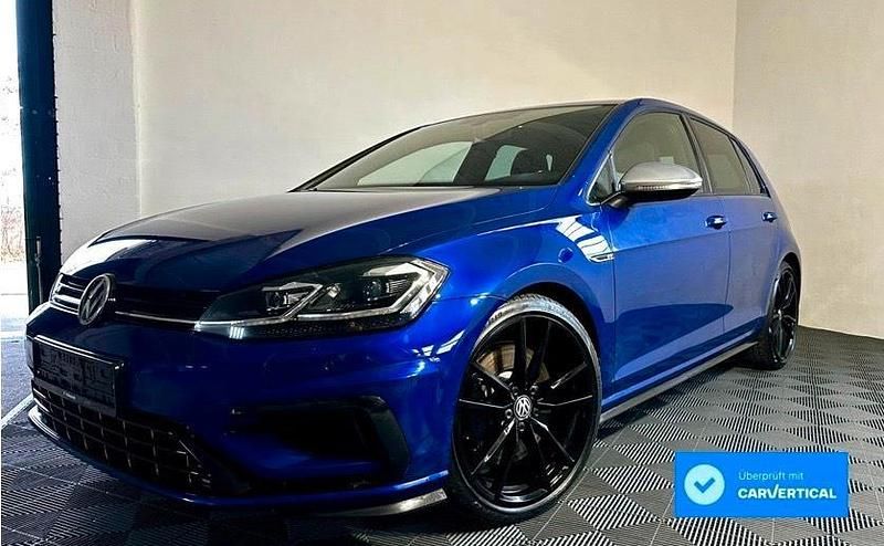 Blau Gebraucht 2017 VW Golf R Limousine | 24.300 € (Fairer Preis) - Bild 1/4