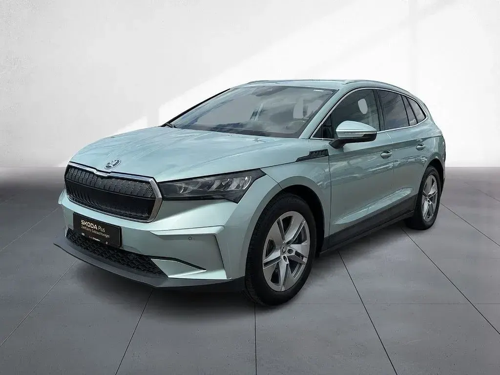 Gebraucht Skoda Enyaq iV 194 kW (265 PS) 2023 H6 arctic silber metallic SUV
