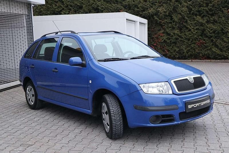 Gebraucht Skoda Fabia 75 PS (55 kW) 2004 Dynamicblau Kombi