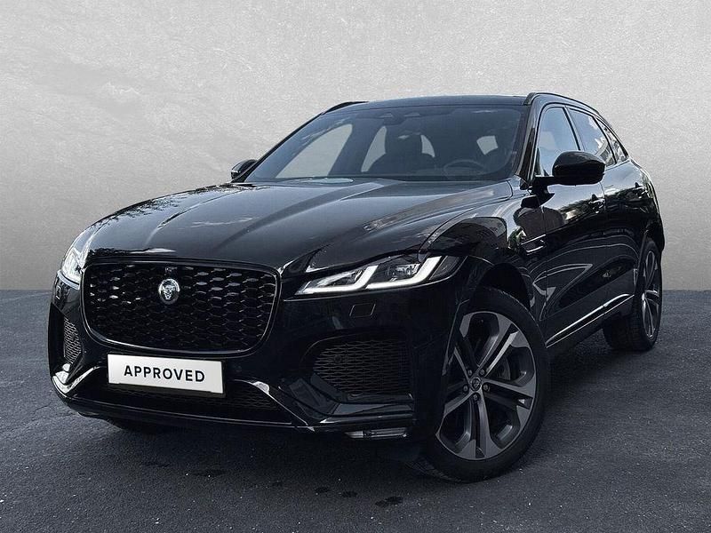 Santorini black Gebraucht 2025 Jaguar F-Pace R-Dynamic SUV | 59.880 € - Bild 1/4