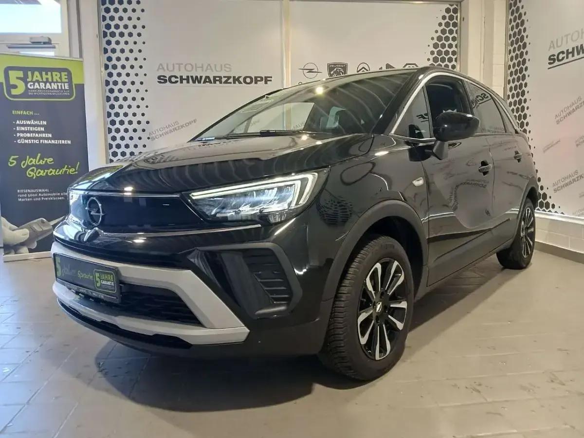 Gebraucht Opel Crossland 110 PS (80 kW) 2023 Schwarz SUV