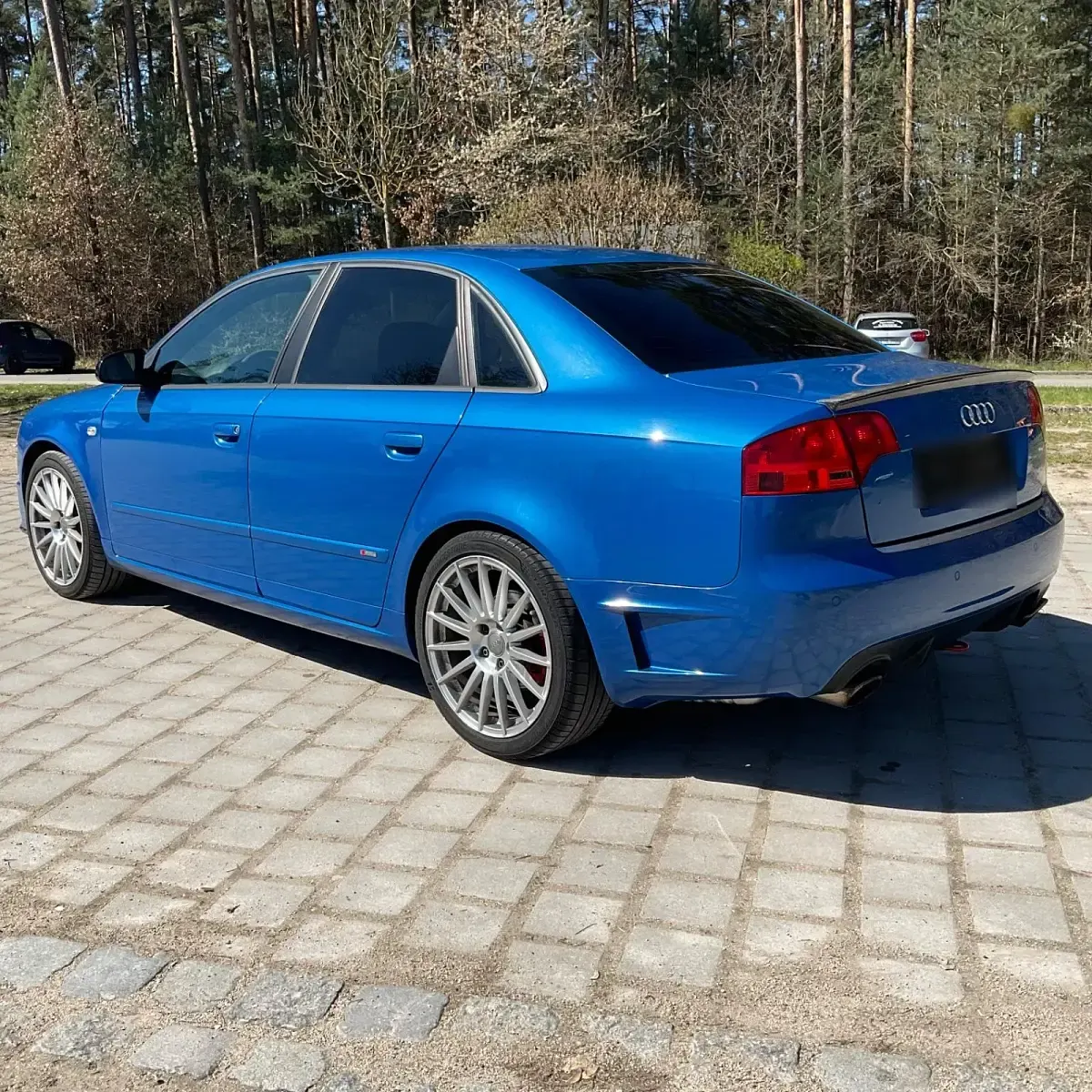 Gebraucht Audi A4 Basis 220 PS (161 kW) 2007 Blau Limousine