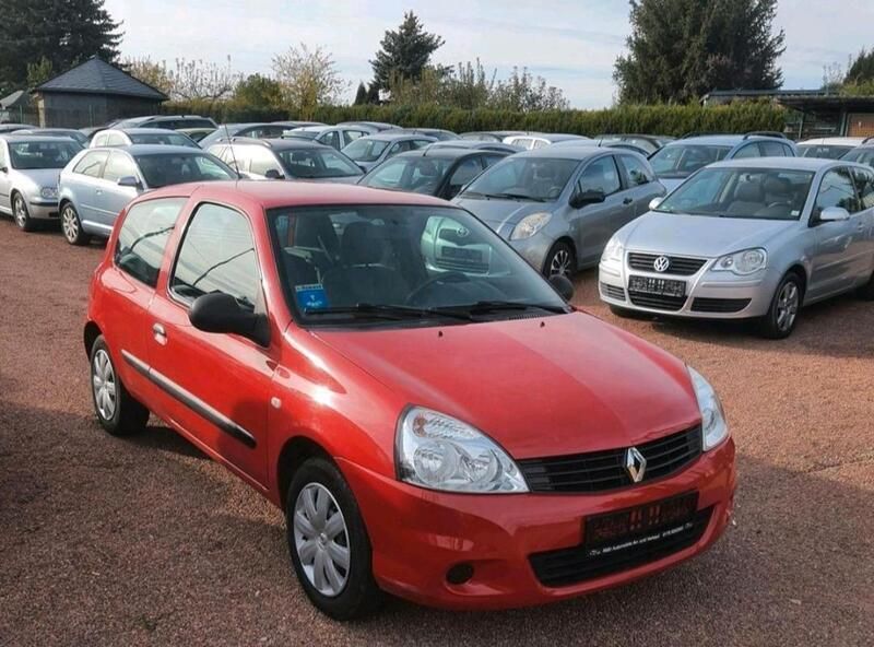 Rot Gebraucht 2009 Renault Clio II Authentique Limousine | 2.499 € (Etwas zu teuer) - Bild 1/4