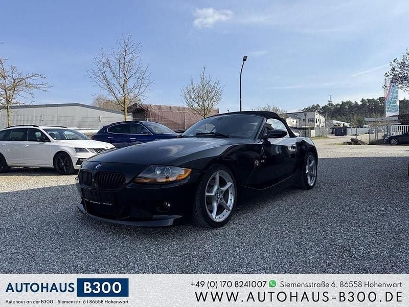Schwarz Gebraucht 2003 BMW Z4 Sport Line Cabrio | 7.900 € (Superpreis) - Bild 1/4