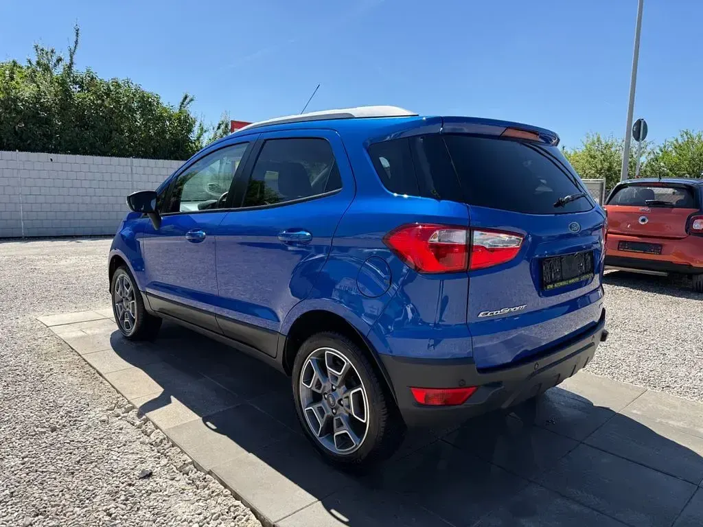 Gebraucht Ford Ecosport Trend 125 PS (91 kW) 2017 Blau SUV