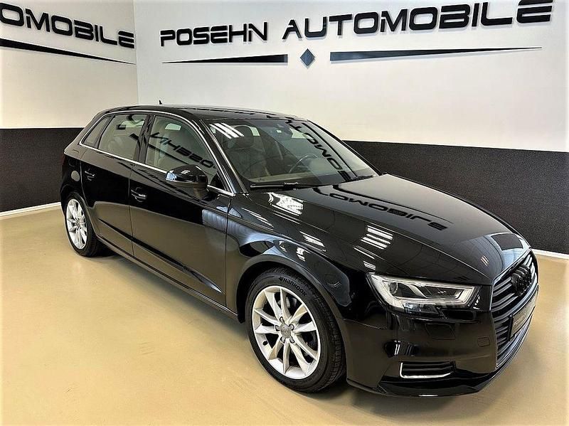 Mythosschwarz Gebraucht 2020 Audi A3 Sportback Design Limousine | 19.350 € (Fairer Preis) - Bild 1/4