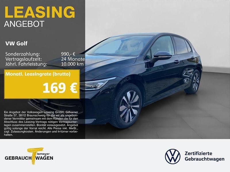 Schwarz Gebraucht 2025 VW Golf VIII Goal Limousine | 23.860 € (Superpreis) - Bild 1/4