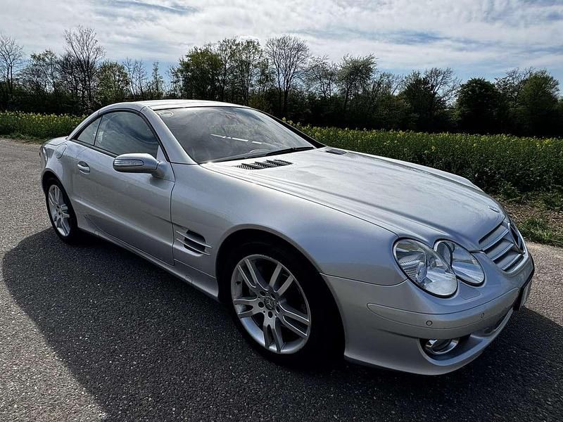 Silber Gebraucht 2007 Mercedes SL500 Cabrio | 20.000 € (Fairer Preis) - Bild 1/4