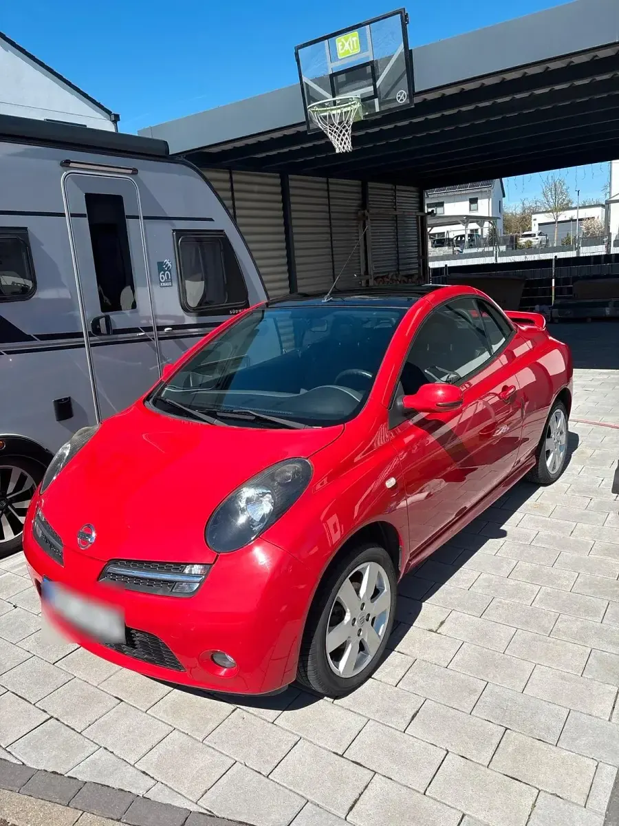 Gebraucht Nissan Micra C+C 110 PS (80 kW) 2006 Rot Cabrio