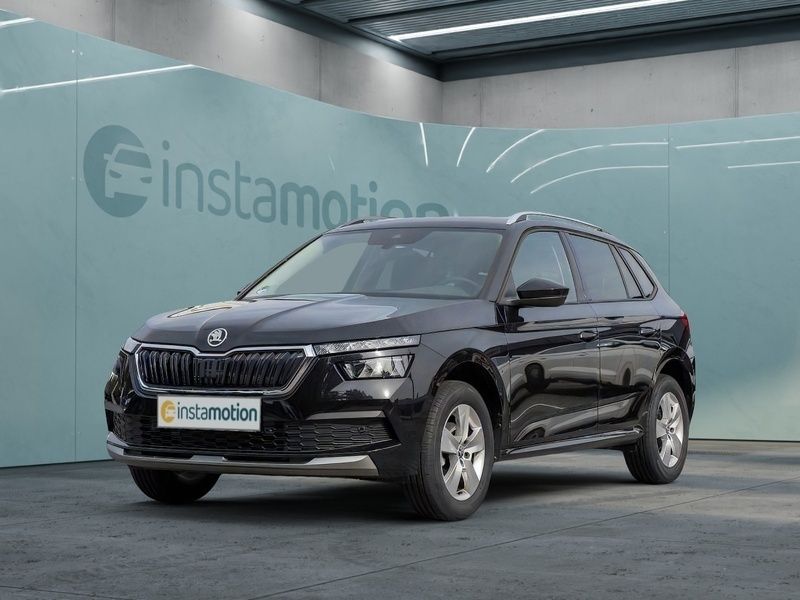 Schwarz Gebraucht 2023 Skoda Kamiq Ambition SUV | 21.730 € - Bild 1/4