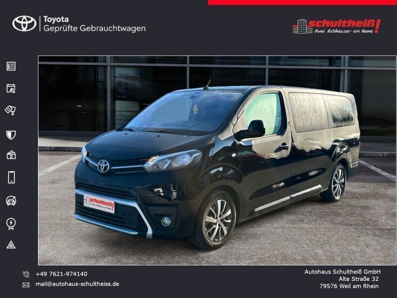 Schwarz Gebraucht 2022 Toyota Proace Verso Comfort Kombi | 40.990 € (Teuer) - Bild 1/4