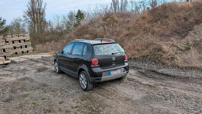 Gebraucht VW Polo Cross 101 PS (74 kW) 2007 Schwarz Kleinwagen