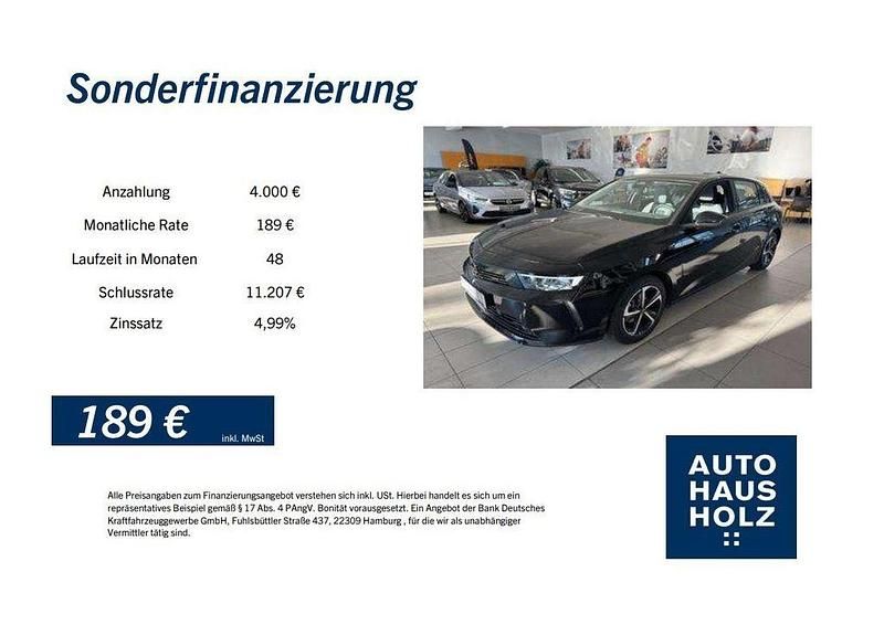 Schwarz Gebraucht 2024 Opel Astra Enjoy Limousine | 21.450 € (Guter Preis) - Bild 1/4