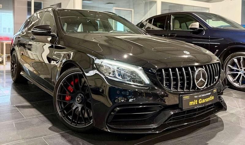 Obsidianschwarz Gebraucht 2019 Mercedes C63S AMG AMG Kombi | 47.999 € (Fairer Preis) - Bild 1/4