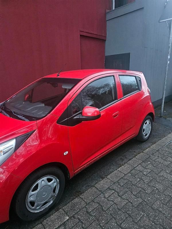 Gebraucht Chevrolet Spark 2012 Rot Kleinwagen