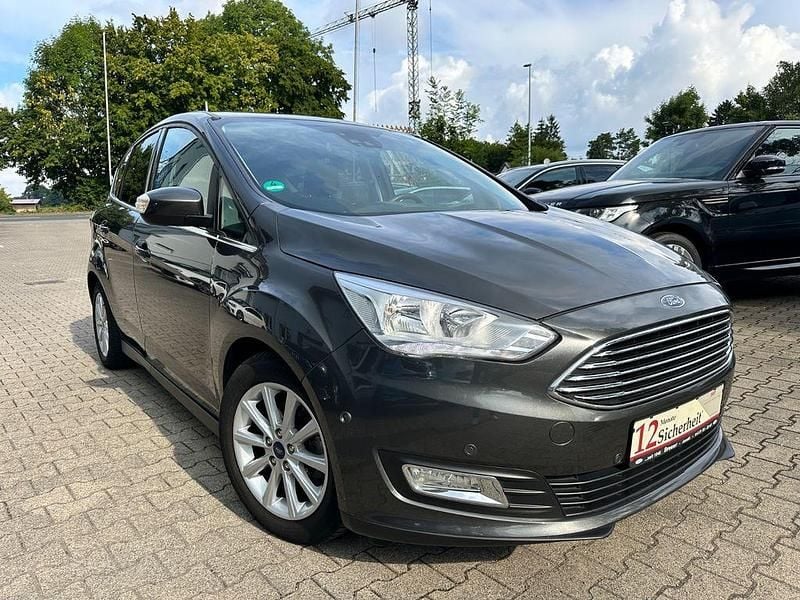 Grau Gebraucht 2018 Ford C-MAX Active Van / Kleinbus | 11.300 € (Fairer Preis) - Bild 1/4