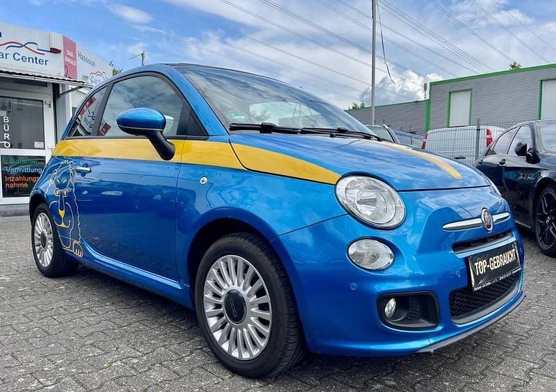 Gebraucht Fiat 500C 105 PS (77 kW) 2014 Blau Cabrio