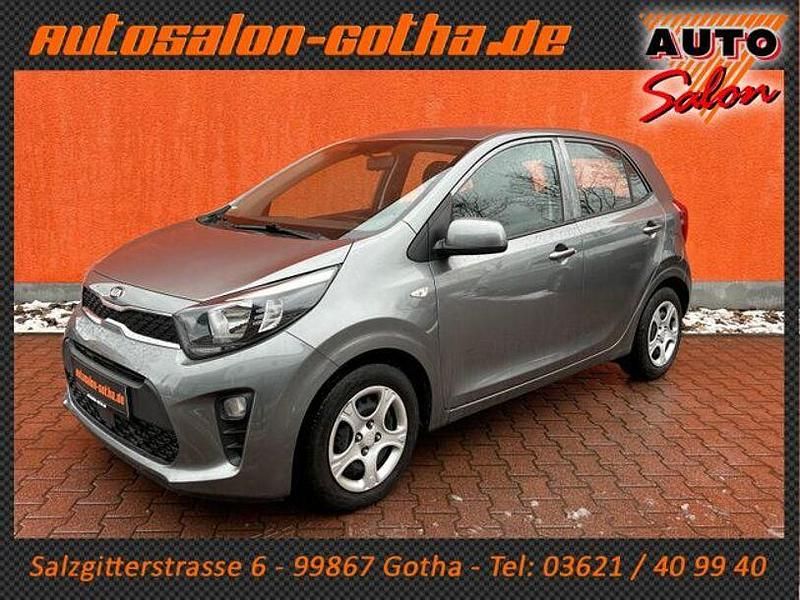 Grau Gebraucht 2021 Kia Picanto Edition 7 Kleinwagen | 11.990 € (Fairer Preis) - Bild 1/4