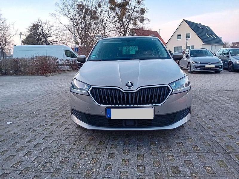 Gebraucht Skoda Fabia Ambition 110 PS (80 kW) 2019 Beige Kombi
