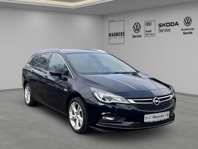Gebraucht Opel Astra 125 PS (91 kW) 2018 Blau Kombi