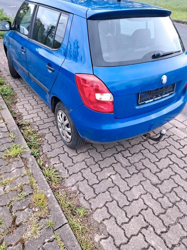 Gebraucht Skoda Fabia 69 PS (50 kW) 2009 Blau Kleinwagen