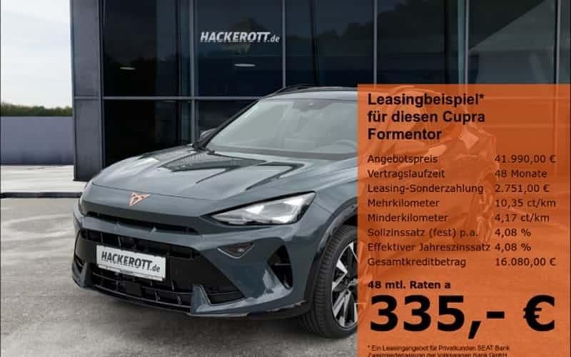 Blau Neu 2025 Cupra Formentor VZ SUV | 50.890 € - Bild 1/4