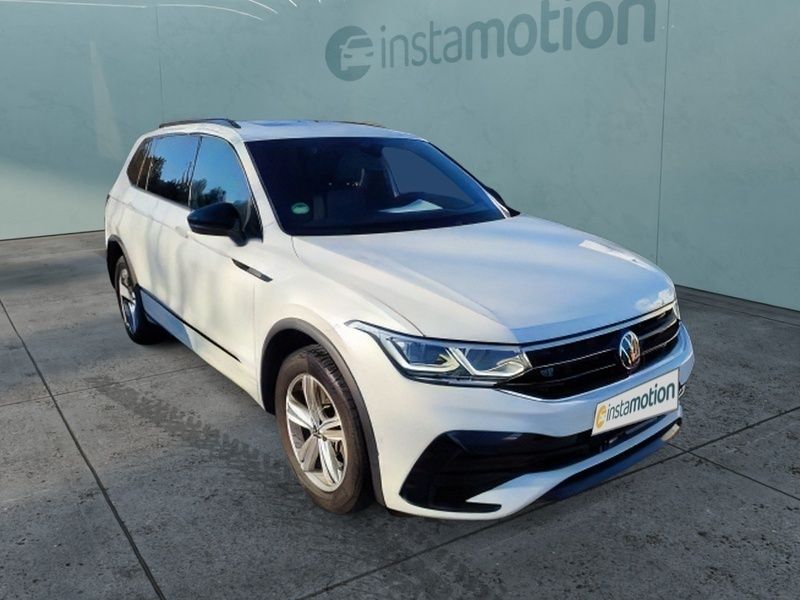 Weiß Gebraucht 2024 VW Tiguan Allspace R-line SUV | 46.790 € (Fairer Preis) - Bild 1/3