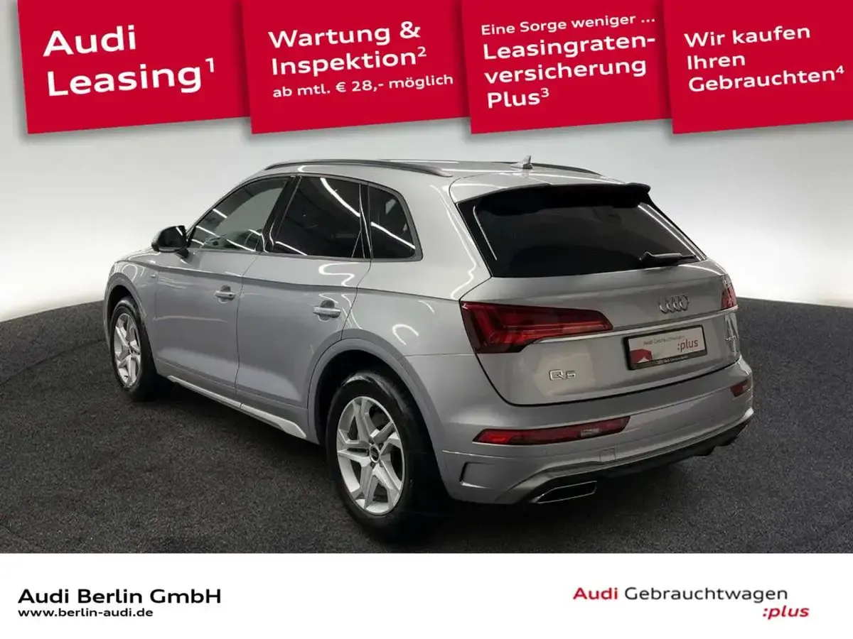 Gebraucht Audi Q5 Ambiente 163 PS (119 kW) 2022 Florettsilber metallic SUV