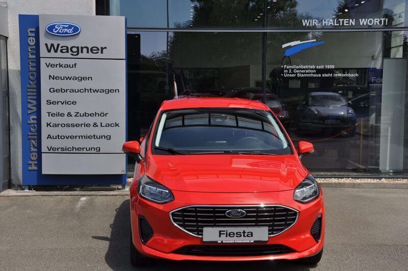 Gebraucht Ford Fiesta Titanium 101 PS (74 kW) 2023 Rot Kleinwagen