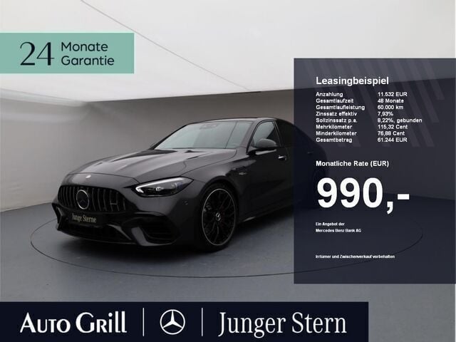 Andere farbe Gebraucht 2024 Mercedes C63 AMG AMG Limousine | 82.390 € (Fairer Preis) - Bild 1/2
