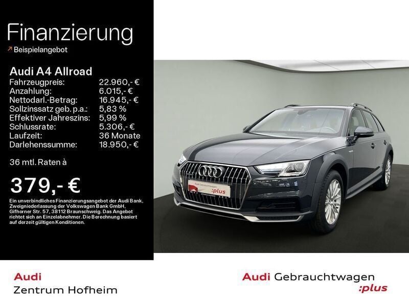 Manhattangrau metallic Gebraucht 2018 Audi A4 Allroad Advanced Kombi | 22.960 € (Fairer Preis) - Bild 1/4