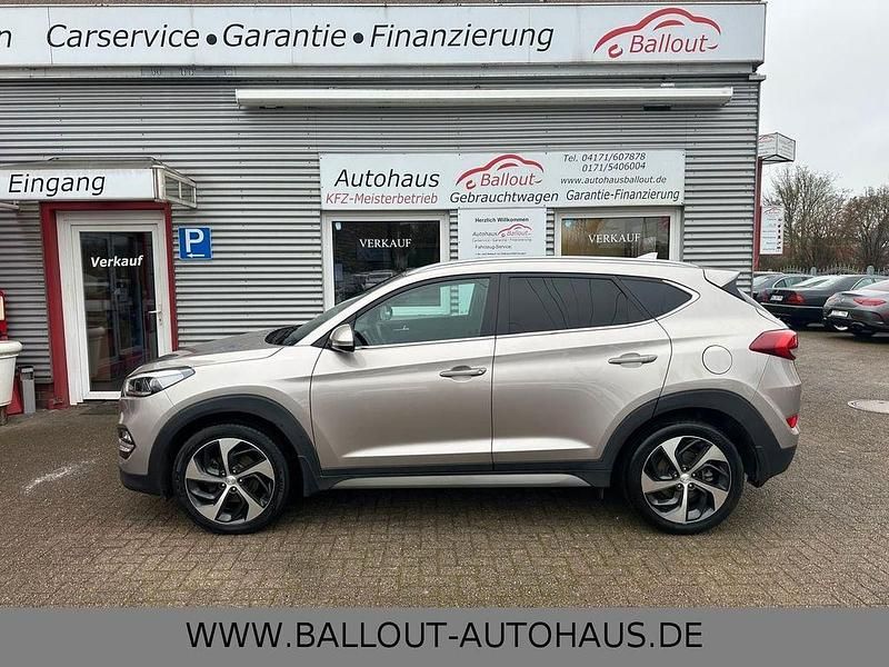 Gebraucht Hyundai Tucson 177 PS (130 kW) 2017 Braun SUV