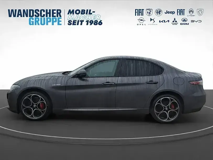 Gebraucht Alfa Romeo Giulia Veloce 280 PS (205 kW) 2024 Grauschwarz Limousine