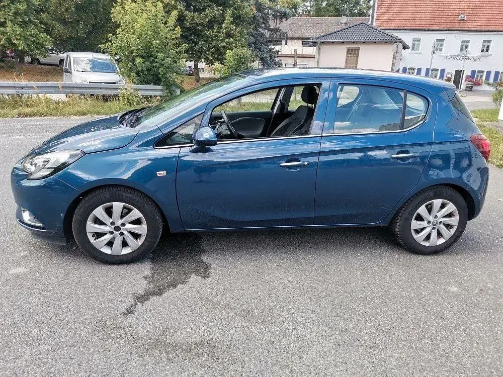 Gebraucht Opel Corsa 95 PS (69 kW) 2015 Blau Kleinwagen
