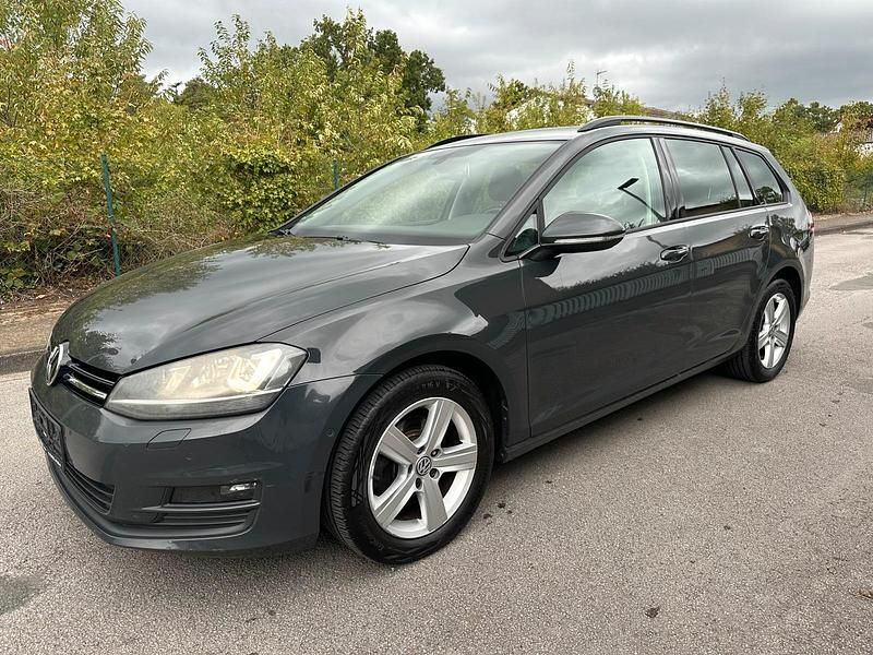 Grau Gebraucht 2014 VW Golf VII Life Kombi | 6.200 € (Superpreis) - Bild 1/4