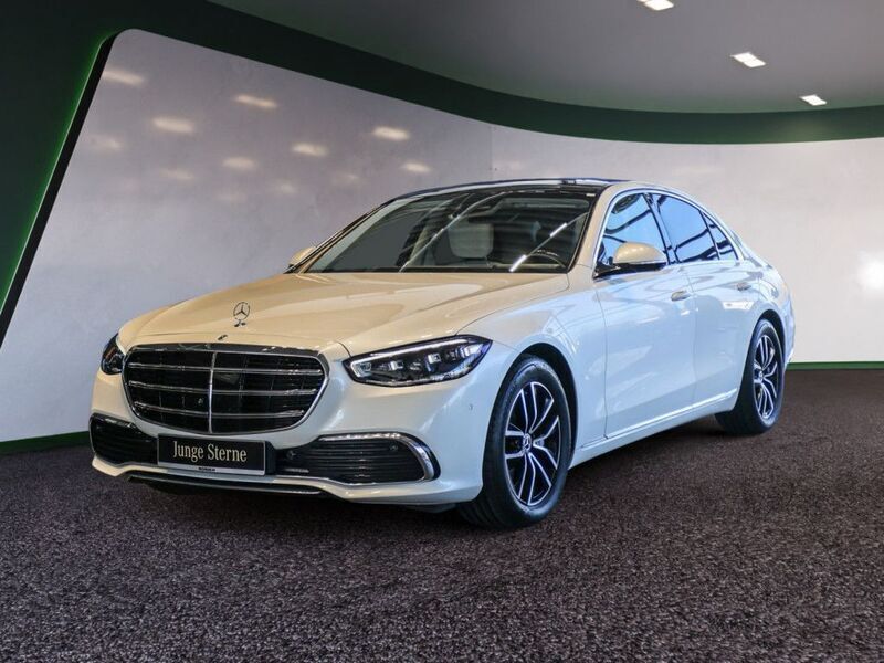 Gebraucht Mercedes S400 330 PS (242 kW) 2021 Weiss / diamantweiss bright (metallic) Limousine