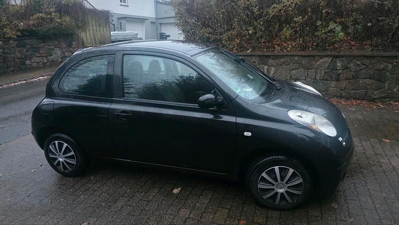 Schwarz Gebraucht 2006 Nissan Micra Kleinwagen | 1.399 € (Fairer Preis) - Bild 1/4