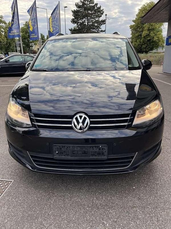 Gebraucht VW Sharan Comfortline 150 PS (110 kW) 2012 Schwarz Van / Kleinbus