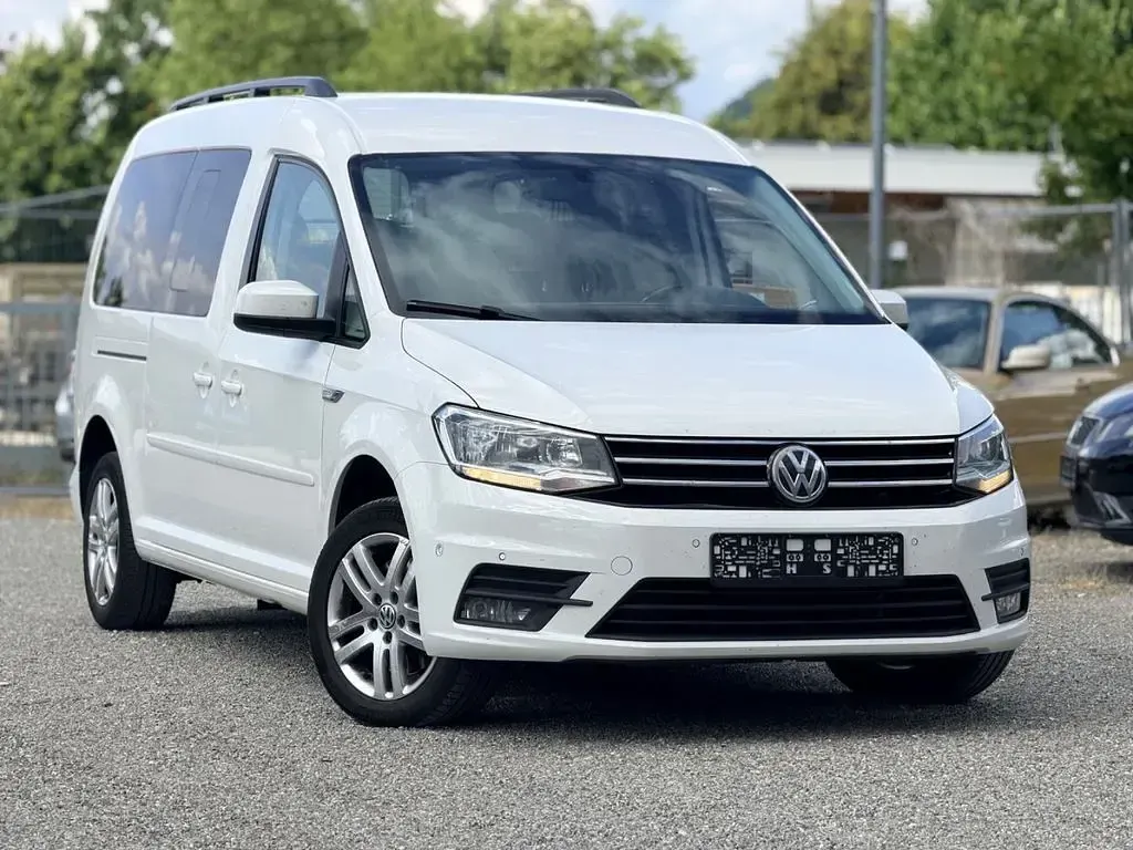 Gebraucht VW Caddy Maxi Comfortline 150 PS (110 kW) 2016 Weiß Van / Kleinbus