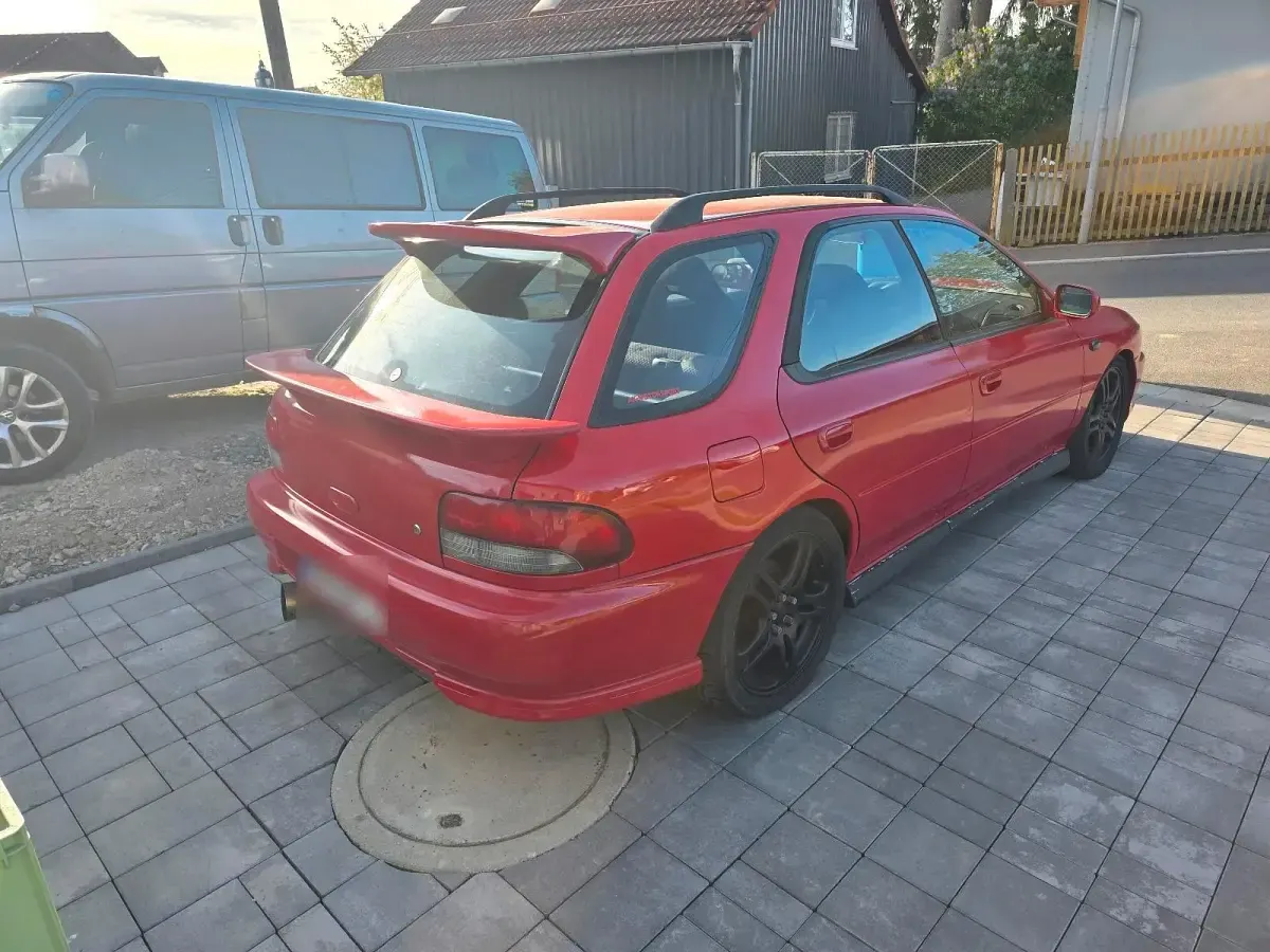 Usata Subaru Impreza 218 CV (160 kW) 2000 Rosso Station wagon